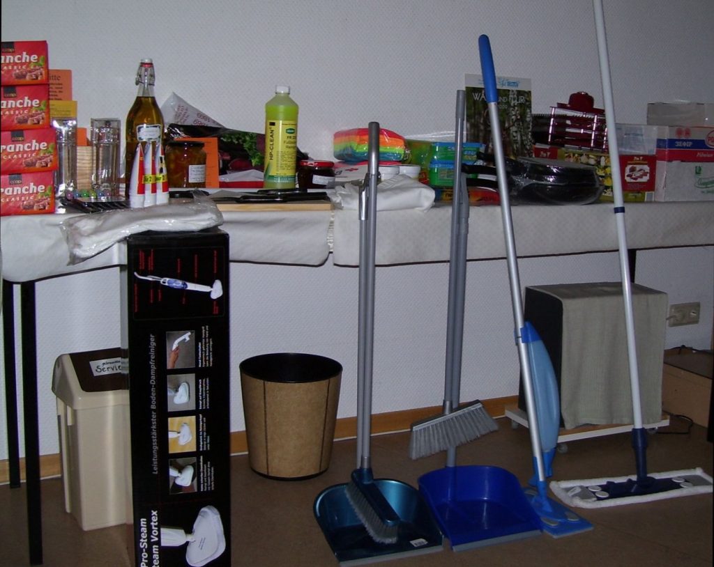 청소용품까지도 받다니요! 청소용품까지도 받다니요!